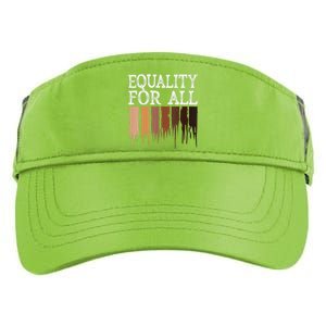 Equality For All Black History Month Pride Adult Drive Performance Visor