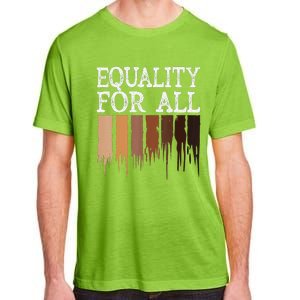 Equality For All Black History Month Pride Adult ChromaSoft Performance T-Shirt