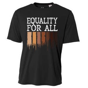 Equality For All Black History Month Pride Cooling Performance Crew T-Shirt