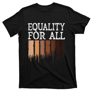 Equality For All Black History Month Pride T-Shirt