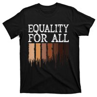 Equality For All Black History Month Pride T-Shirt