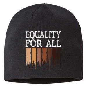 Equality For All Black History Month Pride Sustainable Beanie