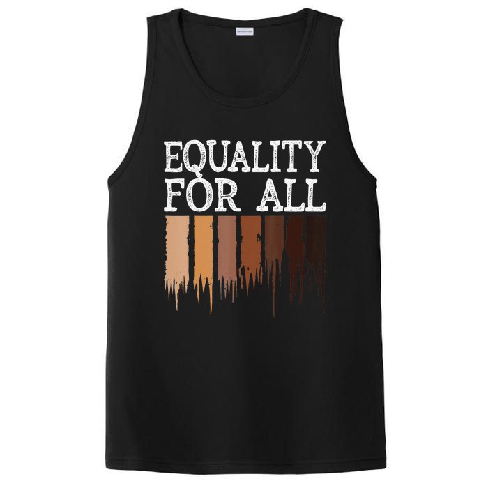 Equality For All Black History Month Pride PosiCharge Competitor Tank