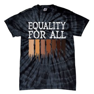 Equality For All Black History Month Pride Tie-Dye T-Shirt