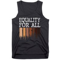 Equality For All Black History Month Pride Tank Top