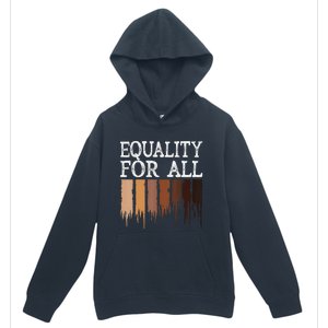 Equality For All Black History Month Pride Urban Pullover Hoodie