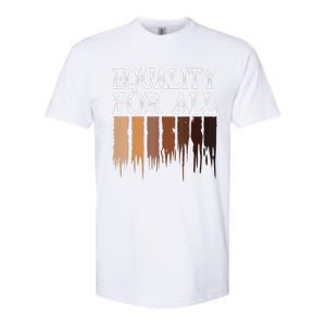 Equality For All Black History Month Pride Softstyle CVC T-Shirt