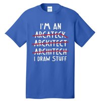 Engineer Funny Arcitect Dad Humor Cool Gift Tall T-Shirt