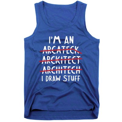 Engineer Funny Arcitect Dad Humor Cool Gift Tank Top