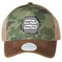 Equality For All Supremacy Of None Legacy Tie Dye Trucker Hat