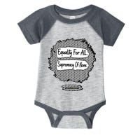 Equality For All Supremacy Of None Infant Baby Jersey Bodysuit