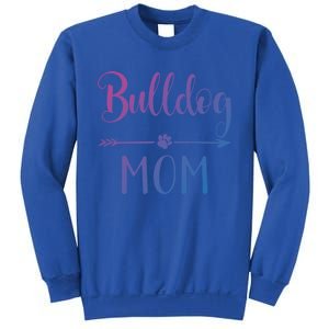 English French American Bulldog Mom Gift Sweatshirt