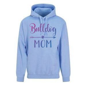 English French American Bulldog Mom Gift Unisex Surf Hoodie