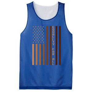 Equality For All Black History Month Pride Melanin Mesh Reversible Basketball Jersey Tank