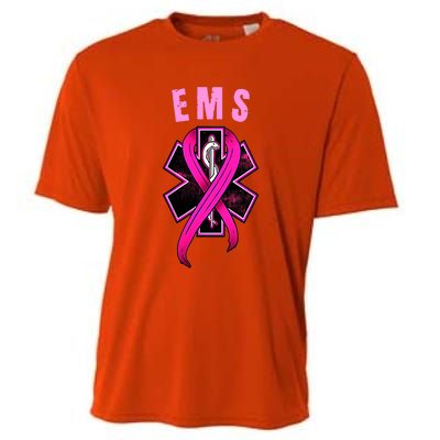 EMS For A Cure Breast Cancer Awareness Cooling Performance Crew T-Shirt