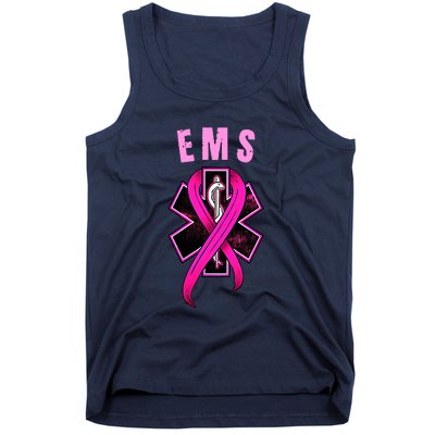 EMS For A Cure Breast Cancer Awareness Tank Top