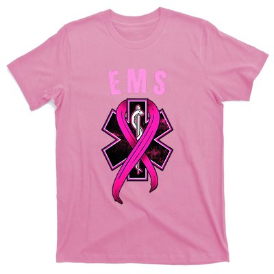 EMS For A Cure Breast Cancer Awareness T-Shirt