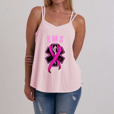 EMS For A Cure Breast Cancer Awareness Women's Strappy Tank