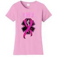 EMS For A Cure Breast Cancer Awareness Women's T-Shirt