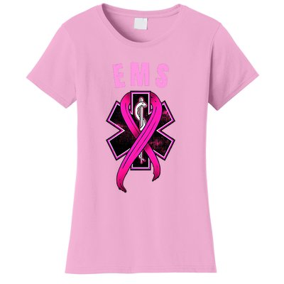 EMS For A Cure Breast Cancer Awareness Women's T-Shirt