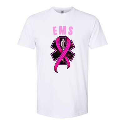 EMS For A Cure Breast Cancer Awareness Softstyle CVC T-Shirt