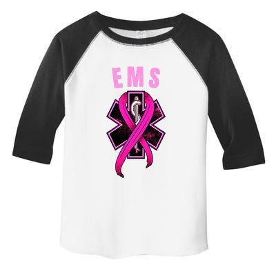 EMS For A Cure Breast Cancer Awareness Toddler Fine Jersey T-Shirt