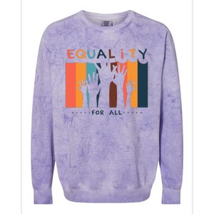 Equality For All Colorblast Crewneck Sweatshirt