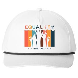 Equality For All Snapback Five-Panel Rope Hat