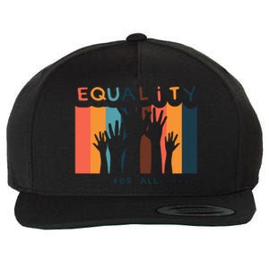 Equality For All Wool Snapback Cap