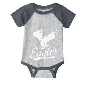 Eagles Flying Bird Inspirational Infant Baby Jersey Bodysuit