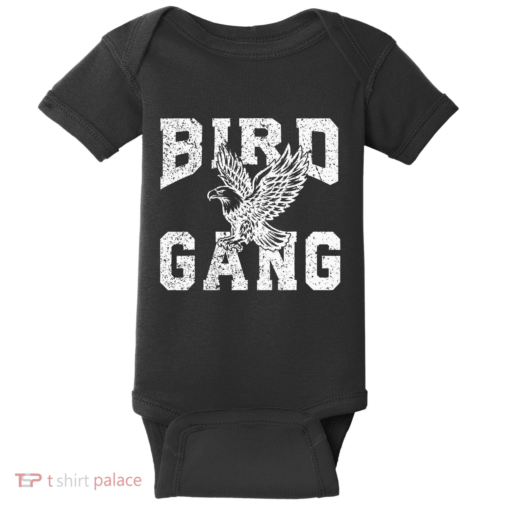 E.A.G.L..Es. F.L.Y. Bird Gang Inspirational Baby Bodysuit