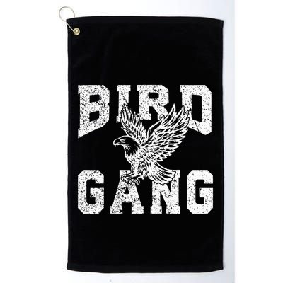 E.A.G.L..Es. F.L.Y. Bird Gang Inspirational Golf Towel