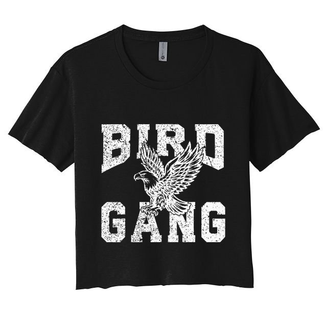 E.A.G.L..Es. F.L.Y. Bird Gang Inspirational Crop Top