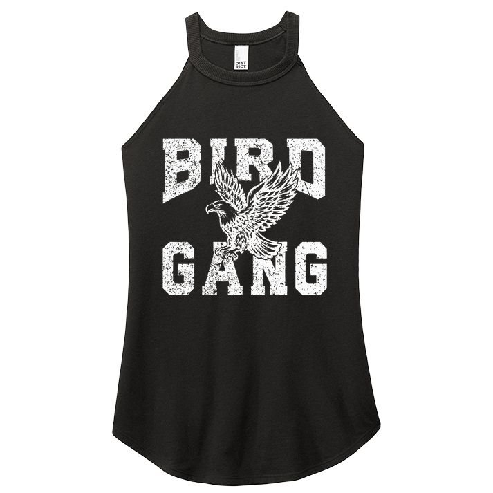 E.A.G.L..Es. F.L.Y. Bird Gang Inspirational Women's Perfect Tri Rocker Tank