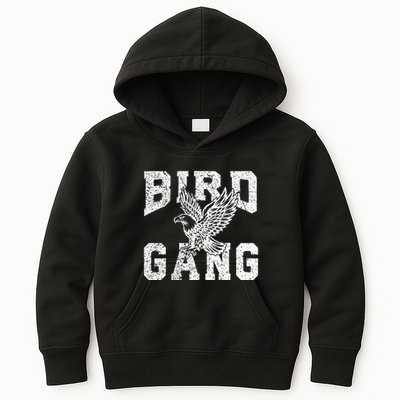 E.A.G.L..Es. F.L.Y. Bird Gang Inspirational Kids Hoodie
