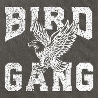 E.A.G.L..Es. F.L.Y. Bird Gang Inspirational Cotton Canvas Backpack