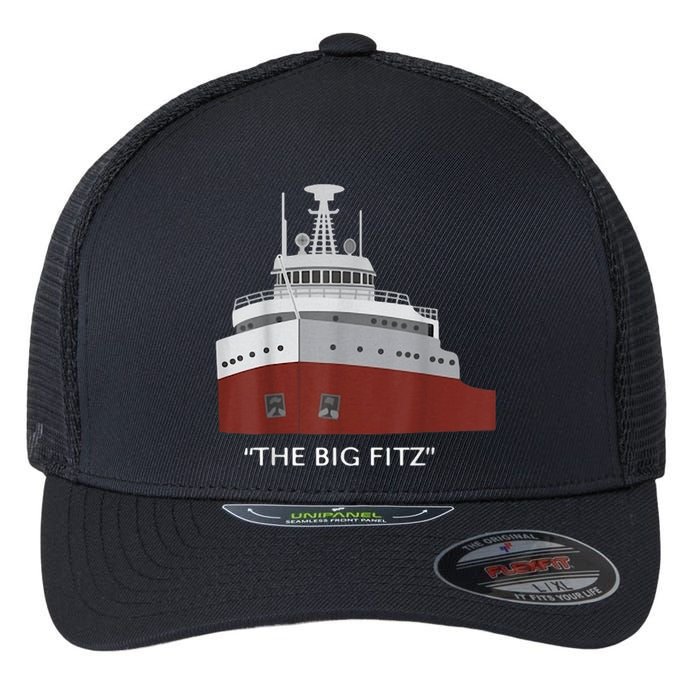 Edmund Fitzgerald Big Fitz Nautical Flexfit Unipanel Trucker Cap