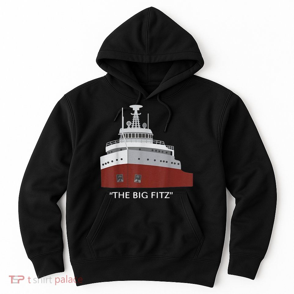 Edmund Fitzgerald Big Fitz Nautical Hoodie