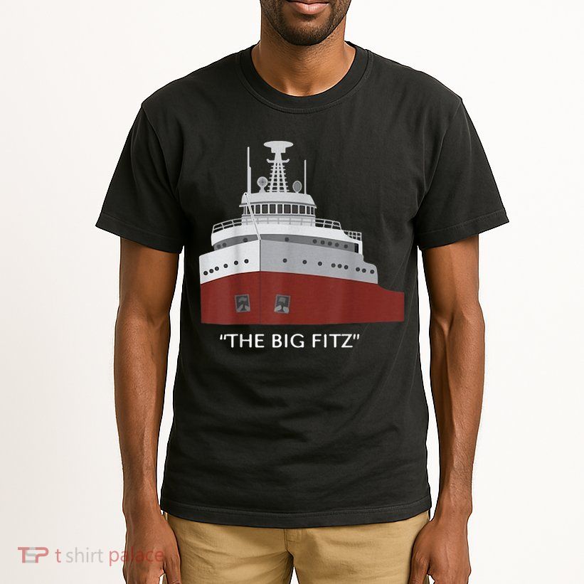 Edmund Fitzgerald Big Fitz Nautical Tall T-Shirt