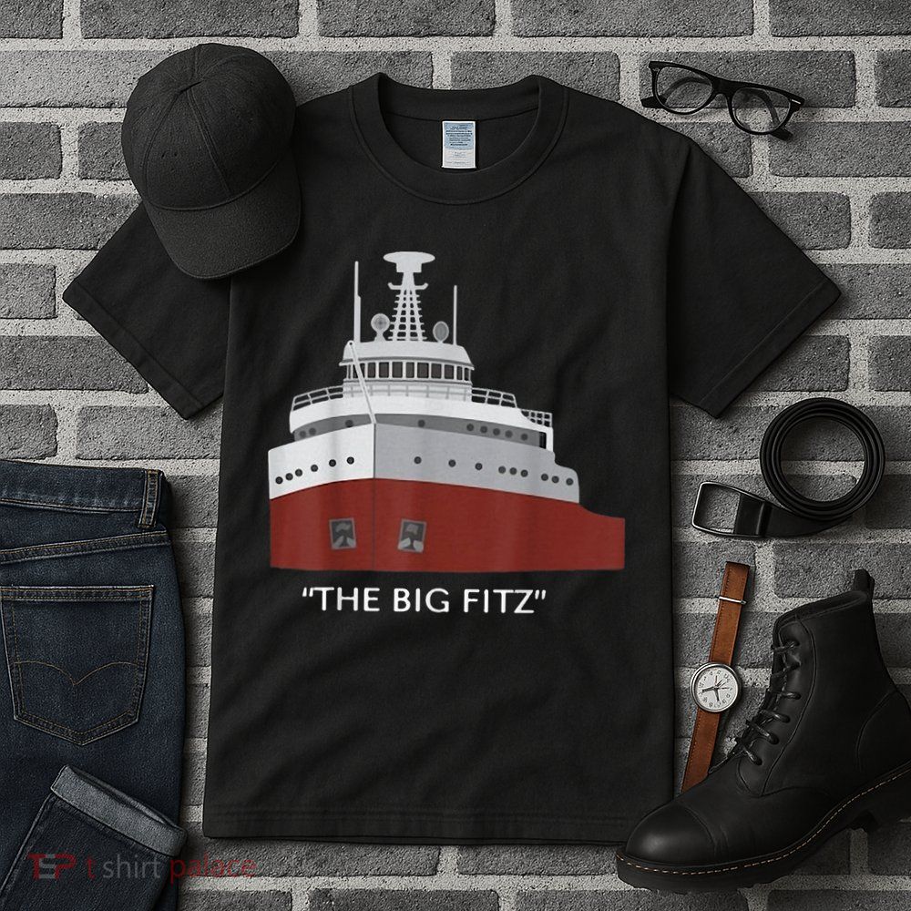 Edmund Fitzgerald Big Fitz Nautical Tall T-Shirt
