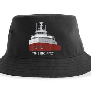 Edmund Fitzgerald Big Fitz Nautical Sustainable Bucket Hat