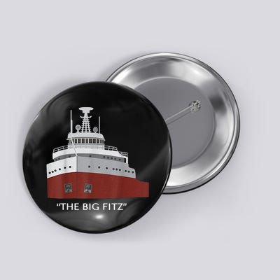 Edmund Fitzgerald Big Fitz Nautical Button
