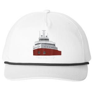 Edmund Fitzgerald Big Fitz Nautical Snapback Five-Panel Rope Hat