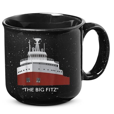 Edmund Fitzgerald Big Fitz Nautical 15oz Campfire Ceramic Mug