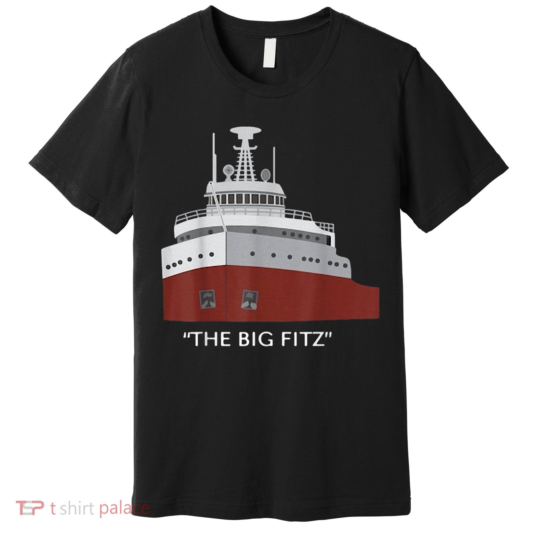 Edmund Fitzgerald Big Fitz Nautical Premium T-Shirt