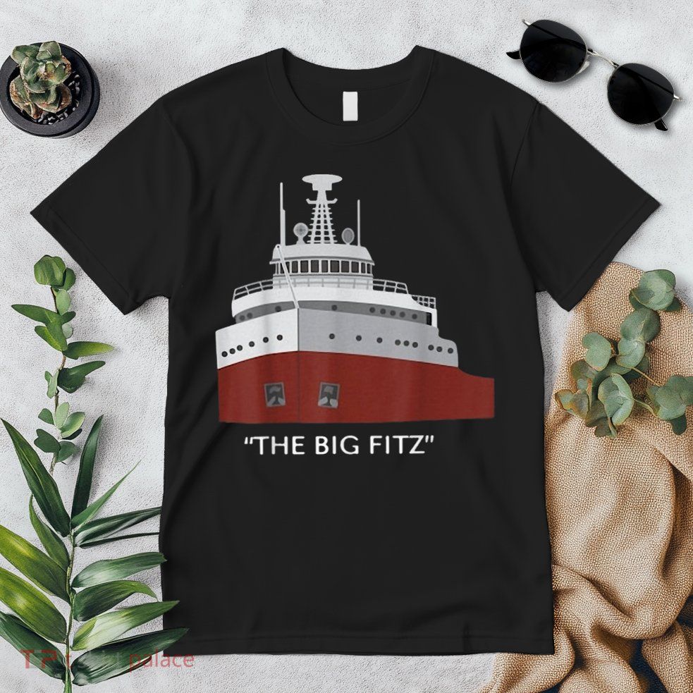 Edmund Fitzgerald Big Fitz Nautical Premium T-Shirt