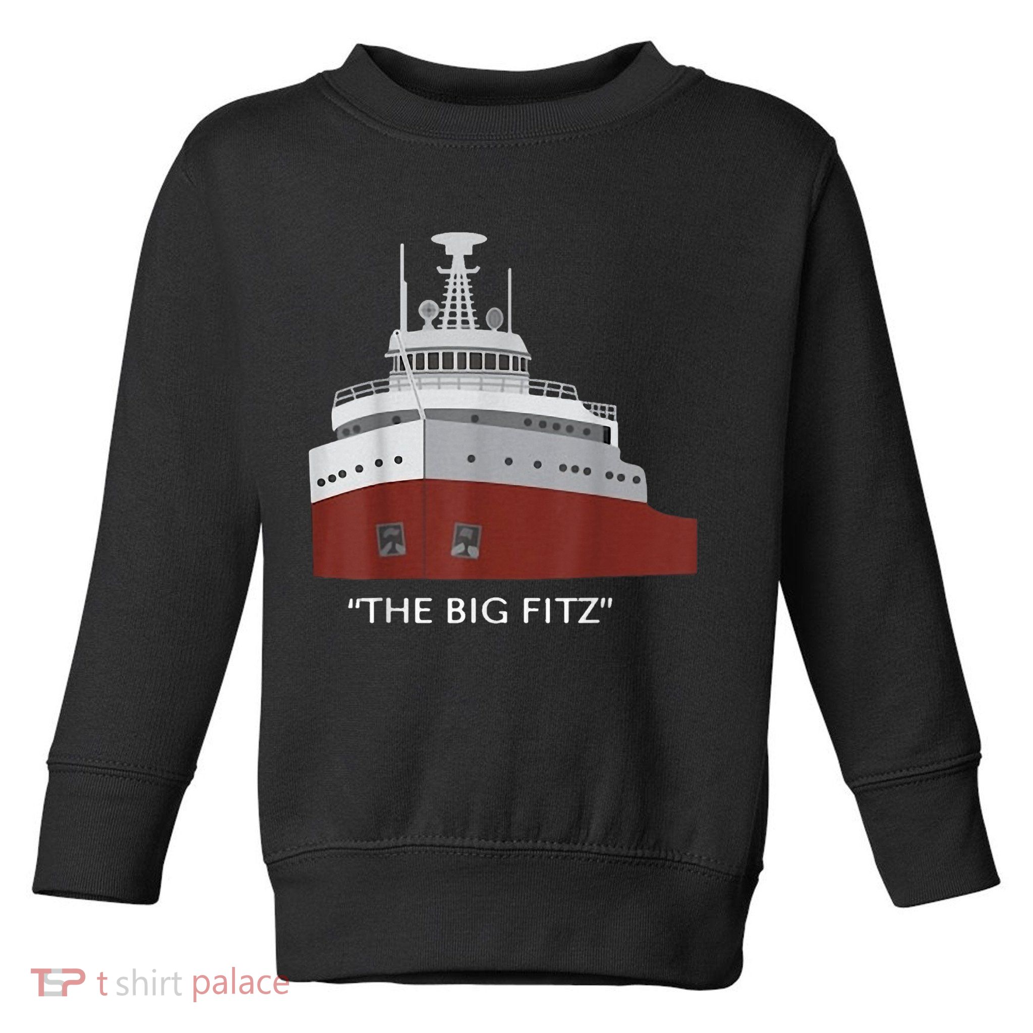 Edmund Fitzgerald Big Fitz Nautical Toddler Sweatshirt