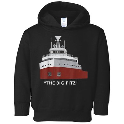 Edmund Fitzgerald Big Fitz Nautical Toddler Hoodie
