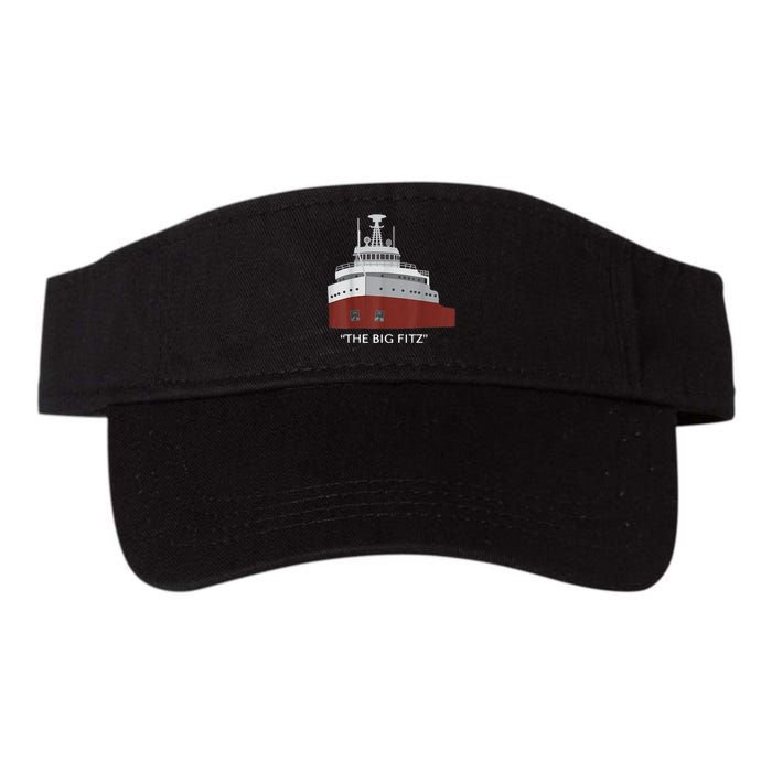 Edmund Fitzgerald Big Fitz Nautical Valucap Bio-Washed Visor