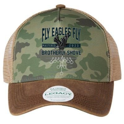 Ea.Gles F.Ly Brotherly Shove Legacy Tie Dye Trucker Hat